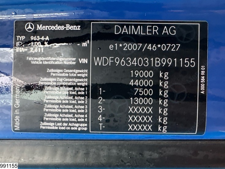 Mercedes Actros 1843