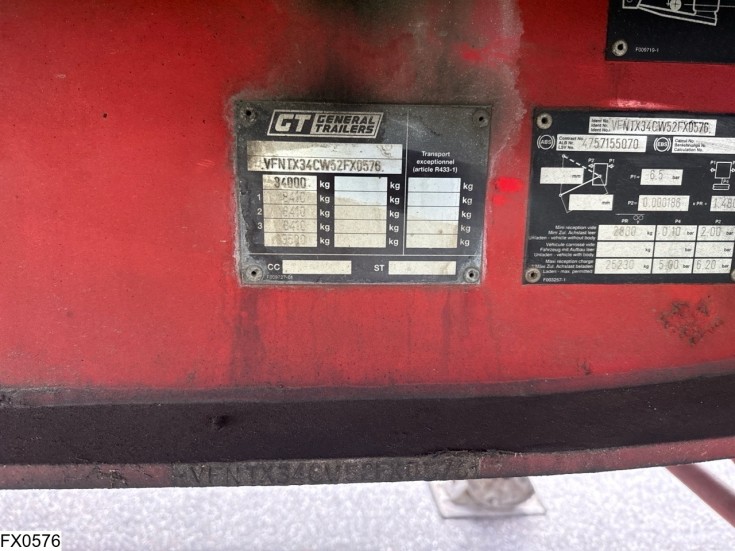 Trailor open laadbak