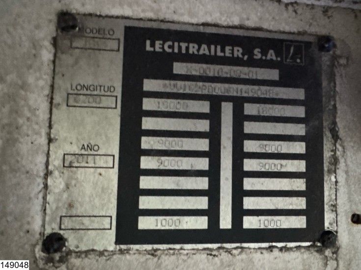 Lecitrailer Middenas