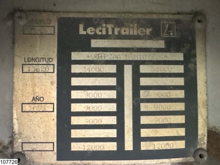 Lecitrailer Tautliner