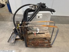 Afhymat Pump, tank and hydraulic hoses