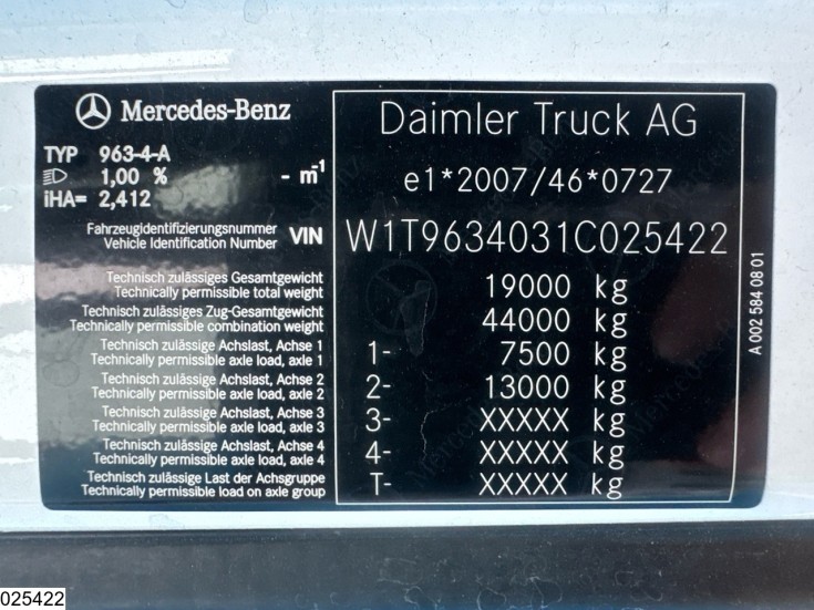 Mercedes Actros 1845