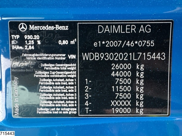 Mercedes Actros 2541