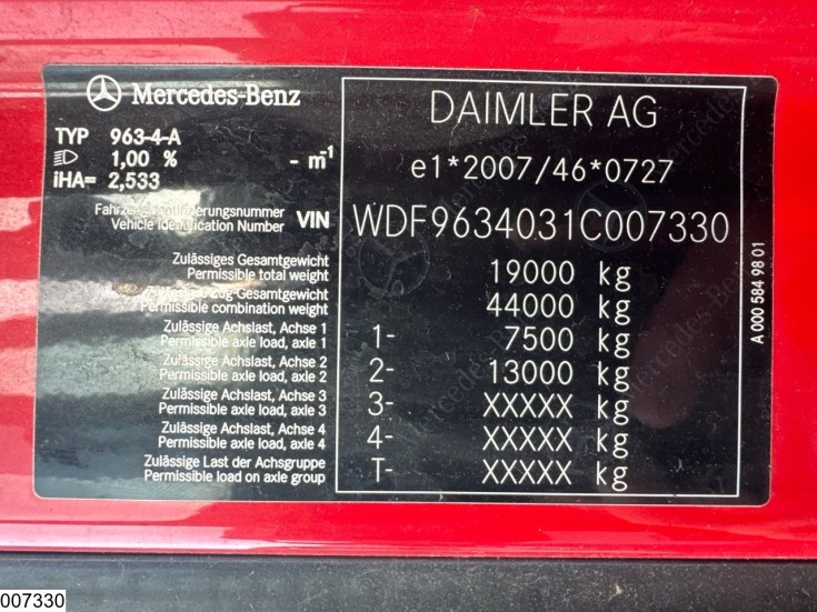 Mercedes Actros 1845