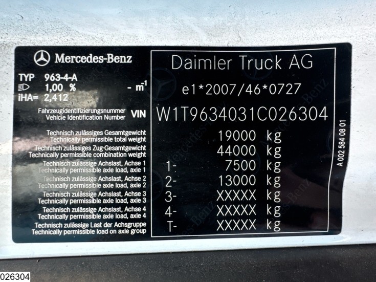 Mercedes Actros 1845