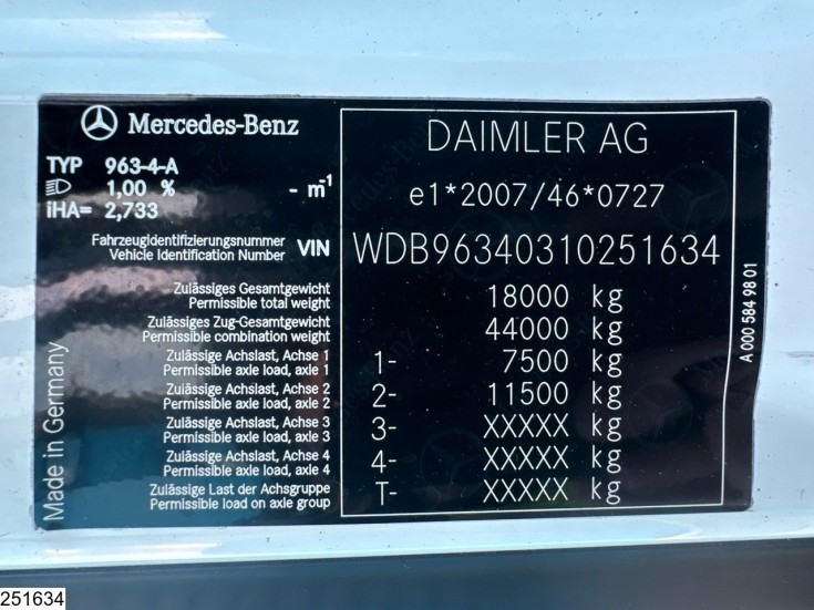 Mercedes Actros 1843