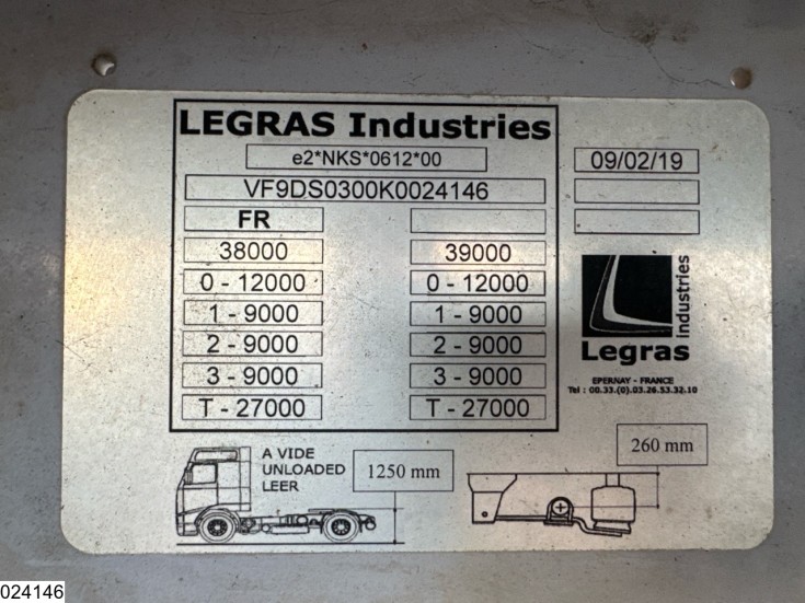 Legras Walking floor