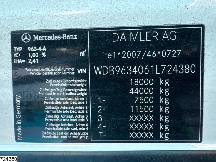 Mercedes Actros 1845