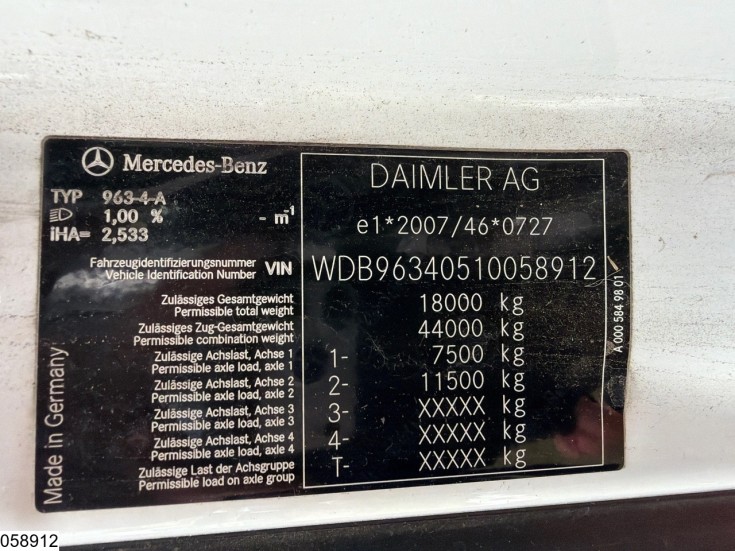 Mercedes Actros 1843