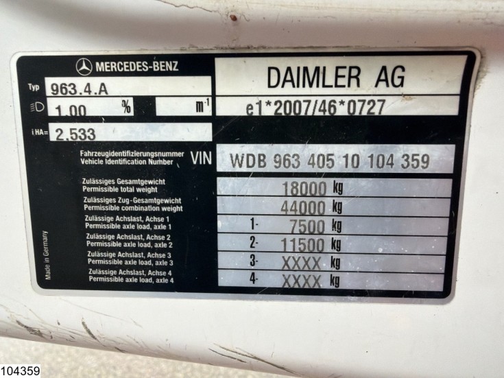 Mercedes Actros 1843