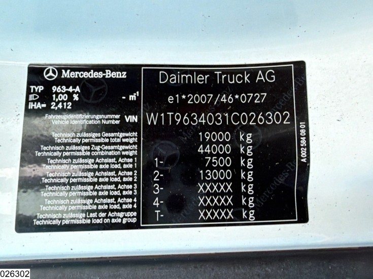 Mercedes Actros 1845