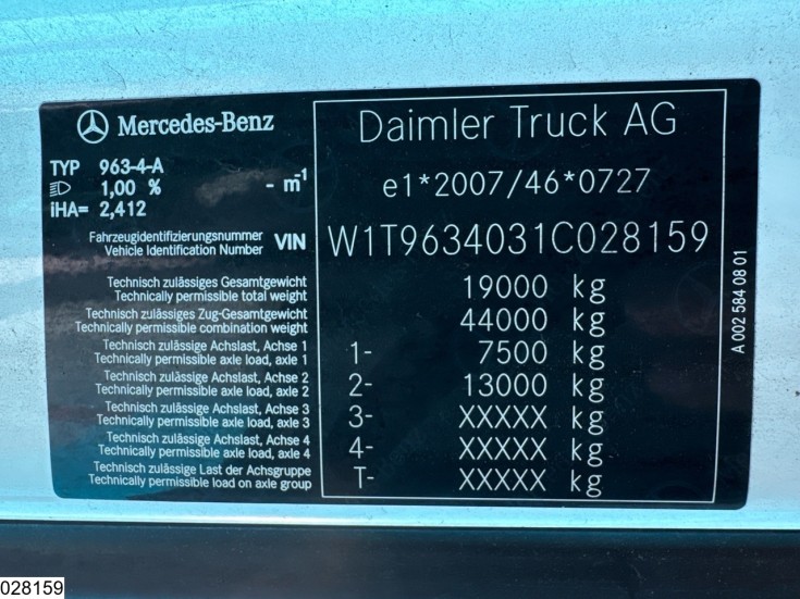 Mercedes Actros 1845