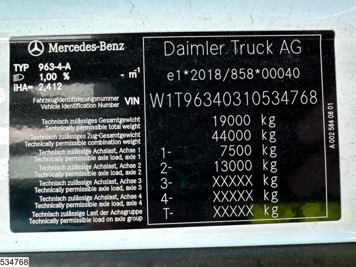 Mercedes Actros 1848
