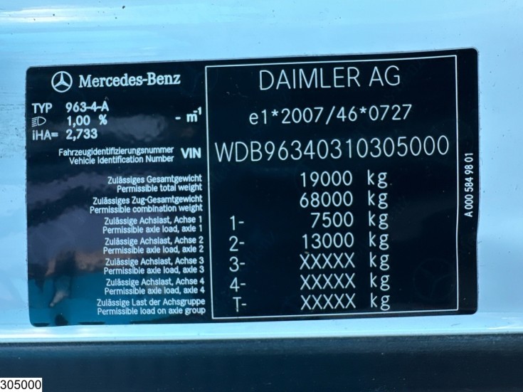 Mercedes Actros 1848