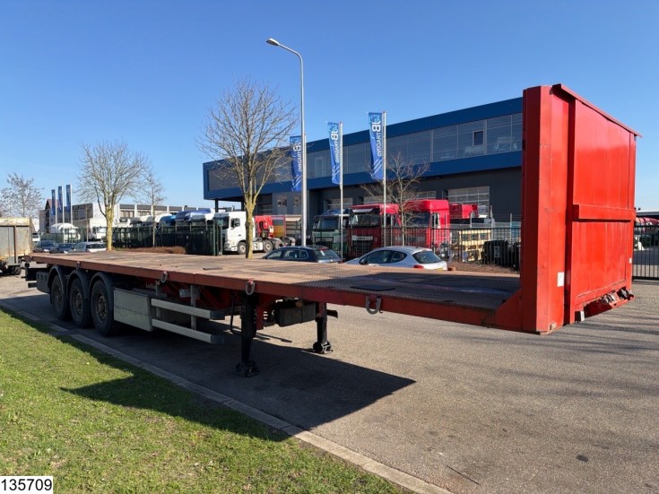 Lecitrailer open laadbak