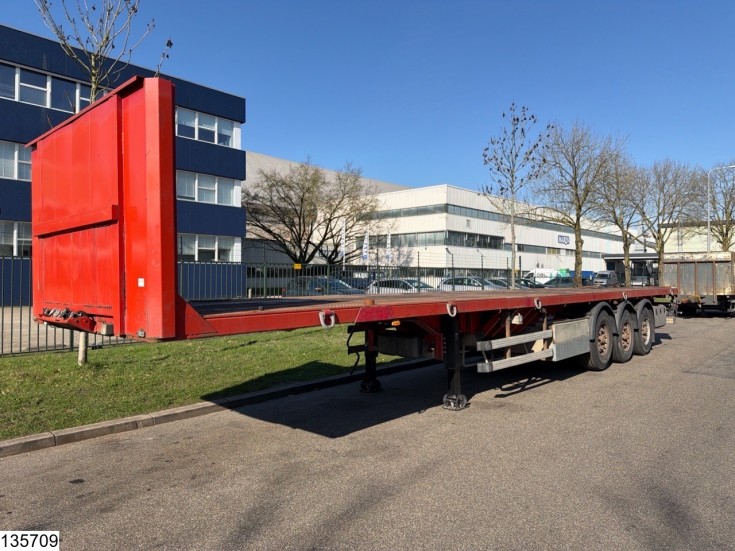 Lecitrailer open laadbak