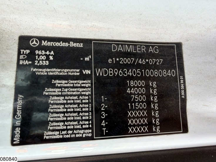 Mercedes Actros 1843