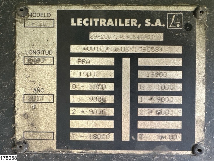 Lecitrailer Middenas