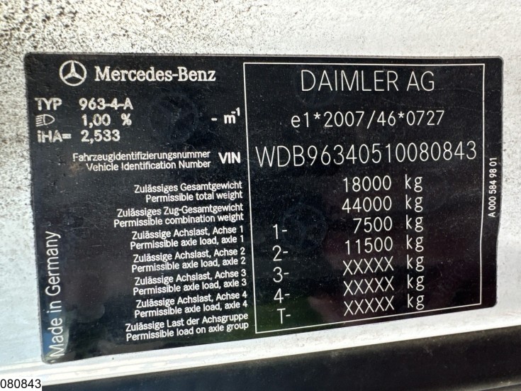Mercedes Actros 1843