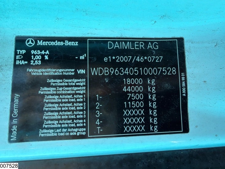 Mercedes Actros 1843