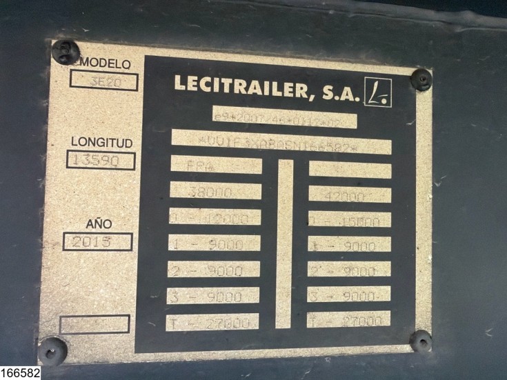 Lecitrailer Koel vries