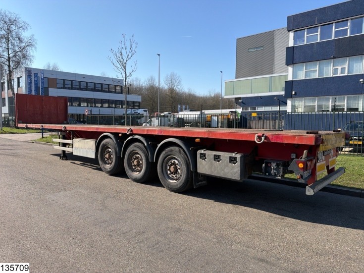 Lecitrailer open laadbak