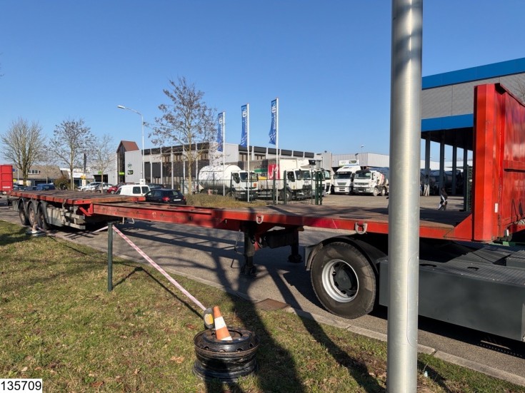 Lecitrailer open laadbak