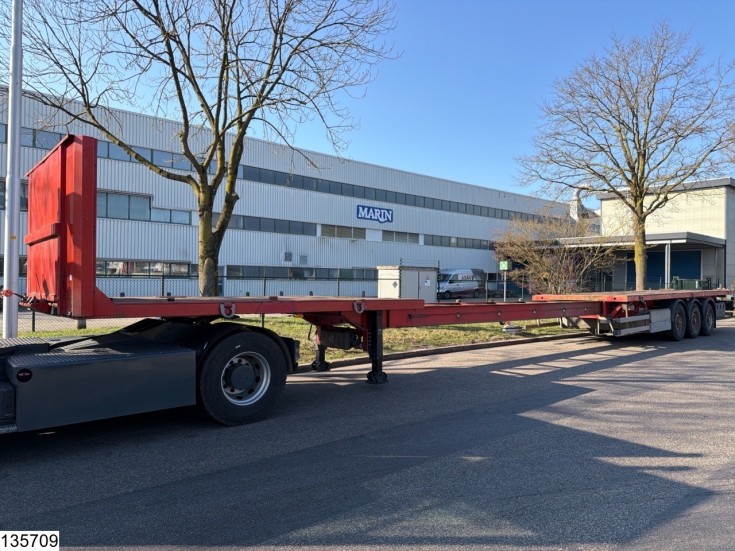 Lecitrailer open laadbak