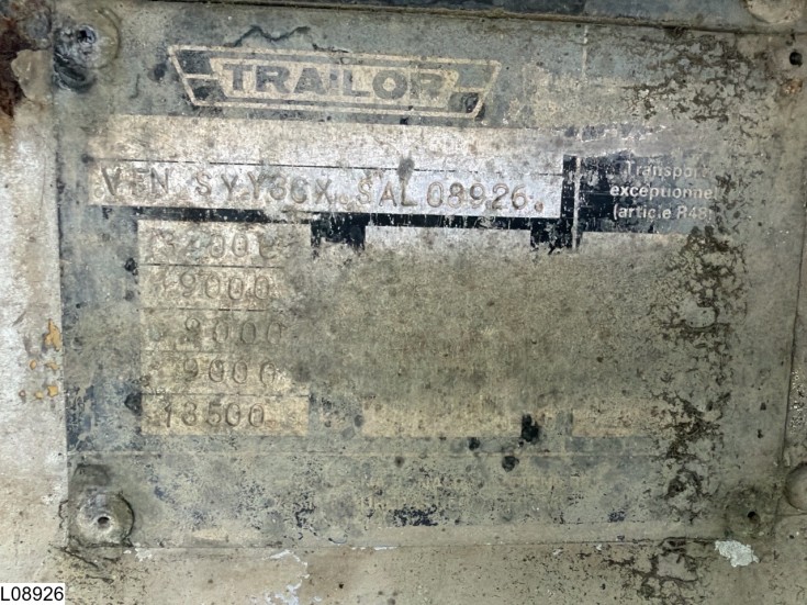 Trailor open laadbak