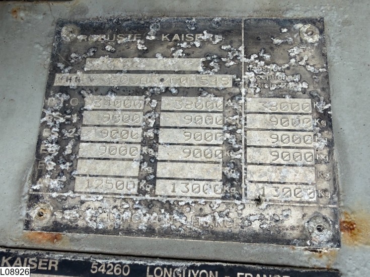 Trailor open laadbak