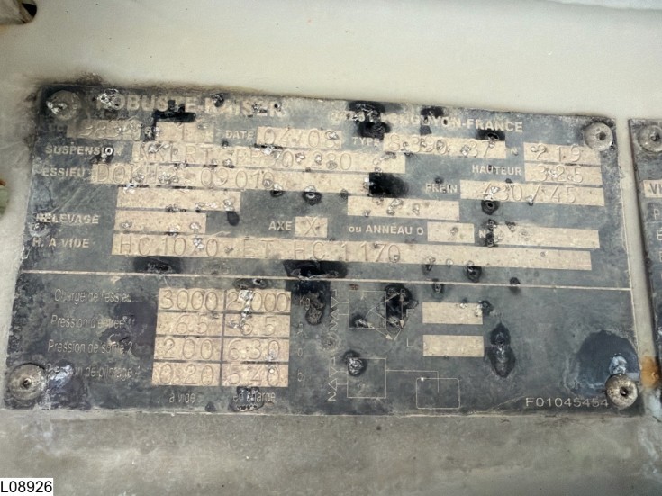 Trailor open laadbak