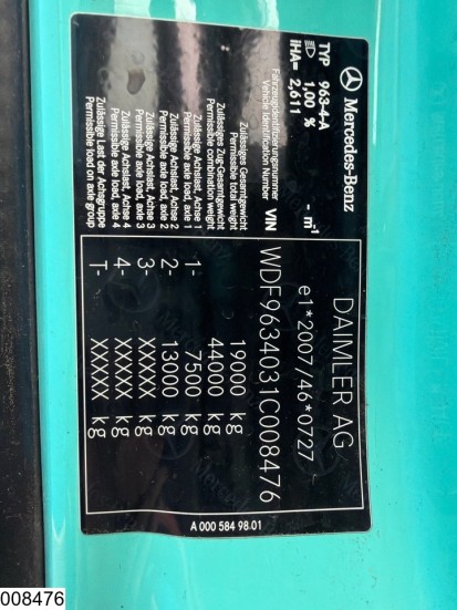 Mercedes Actros 1848