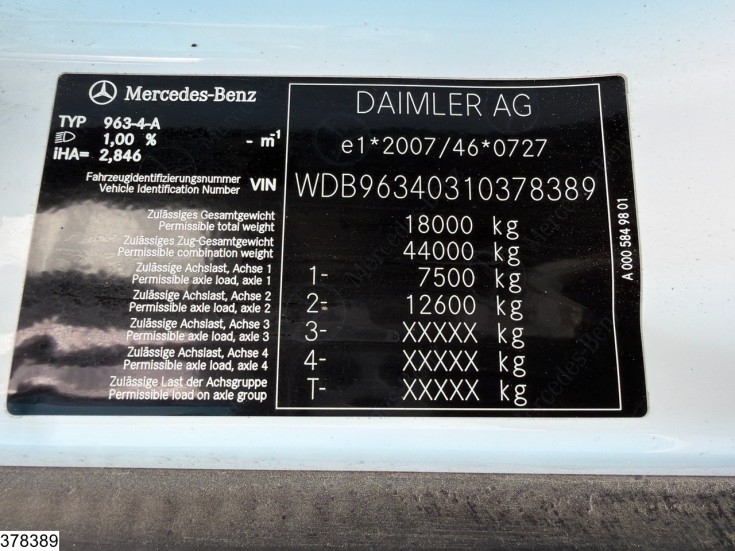 Mercedes Actros 1848