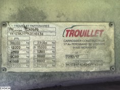 Trouillet open laadbak