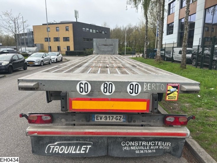 Trouillet open laadbak