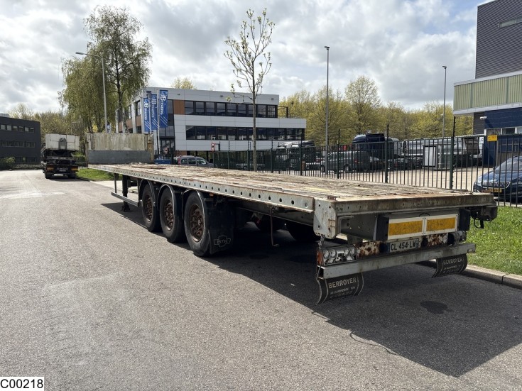 Robuste open laadbak