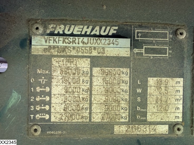 Fruehauf Tautliner