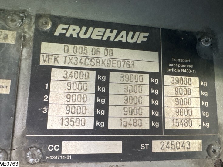 Fruehauf Tautliner
