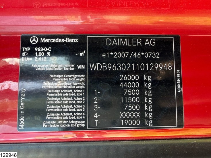 Mercedes Actros 2548