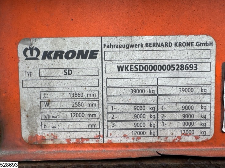 Krone open laadbak