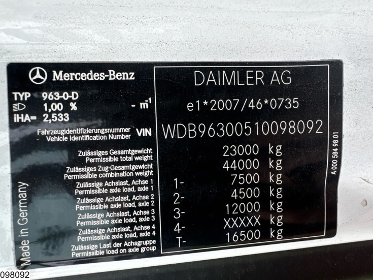 Mercedes Actros 2343