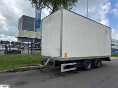 Lecitrailer gesloten bak