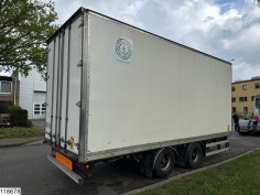 Lecitrailer gesloten bak