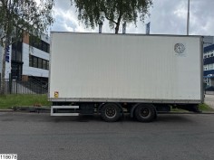 Lecitrailer gesloten bak