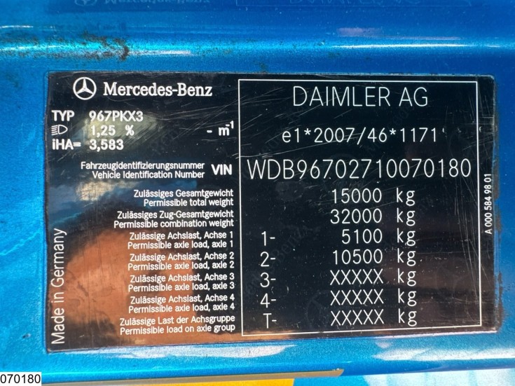 Mercedes Atego 1527