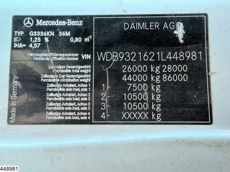 Mercedes Actros 3336