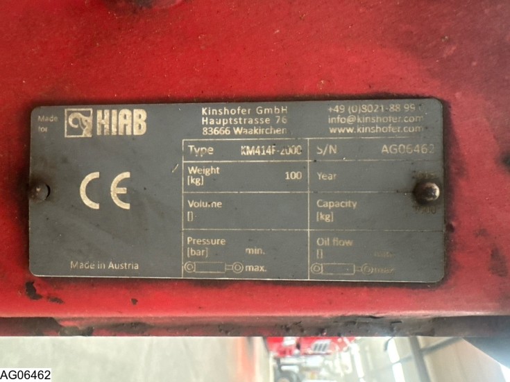 Hiab Pallethaak
