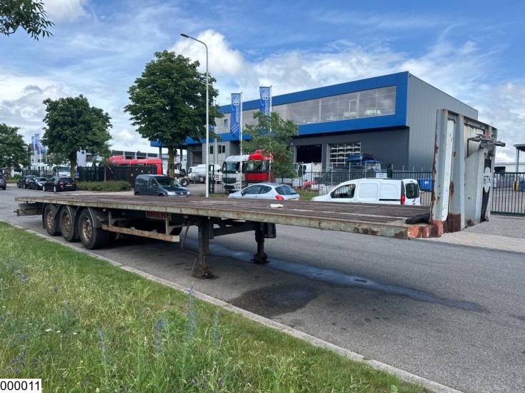Robuste open laadbak