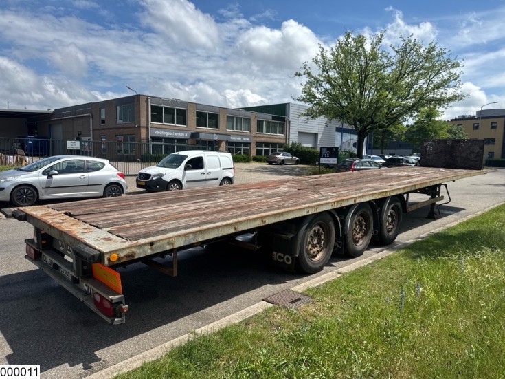 Robuste open laadbak