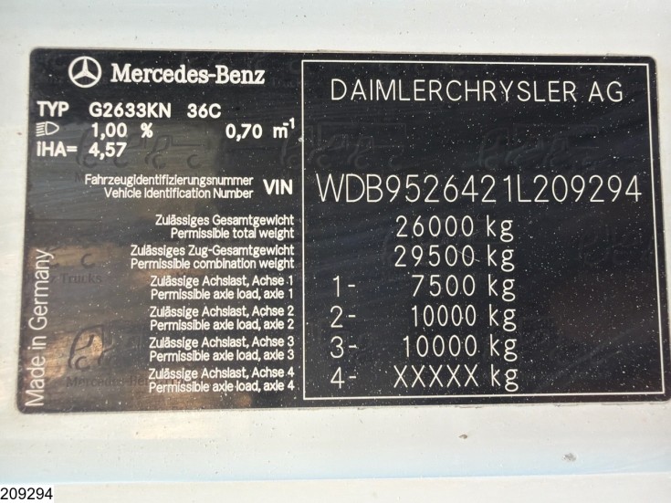 Mercedes Axor 2633